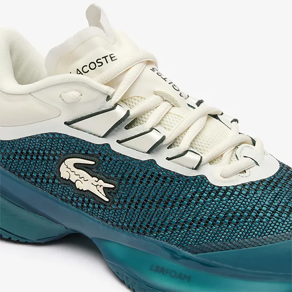 Giày Thể Thao Nữ Lacoste Women's AG-LT23 Ultra Tennis Shoes 47SFA0026 Màu Xanh Trắng Size 39.5