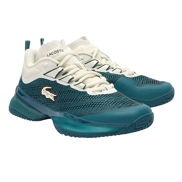 Giày Thể Thao Nữ Lacoste Women's AG-LT23 Ultra Tennis Shoes 47SFA0026 Màu Xanh Trắng Size 39.5