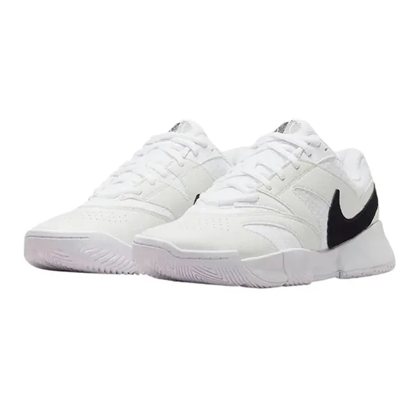 Giày Thể Thao Nữ Nike Court Lite 4 White Black Shoes FD6575-100 Màu Trắng Size 9.5