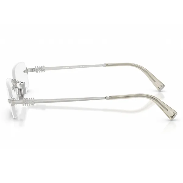 Gọng Kính Cận Nữ Miu Miu 0MU 50YV 1BC1O1 Màu Bạc