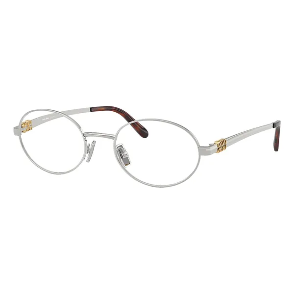 Gọng Kính Cận Nữ Miu Miu 0MU 50ZV 1BC1O1 Màu Bạc
