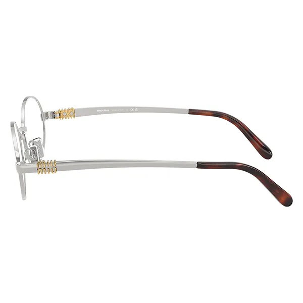 Gọng Kính Cận Nữ Miu Miu 0MU 50ZV 1BC1O1 Màu Bạc