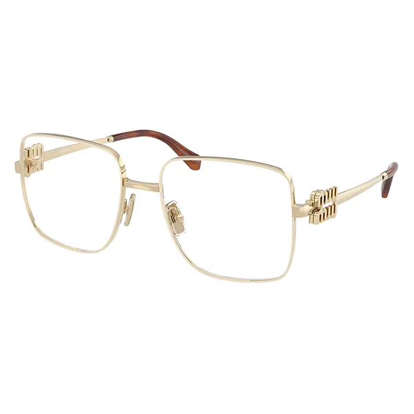 Gọng Kính Cận Nữ Miu Miu 0MU 51XV 14M1O1 Màu Vàng Gold