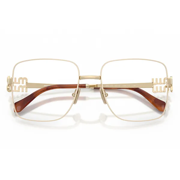 Gọng Kính Cận Nữ Miu Miu 0MU 51XV 14M1O1 Màu Vàng Gold