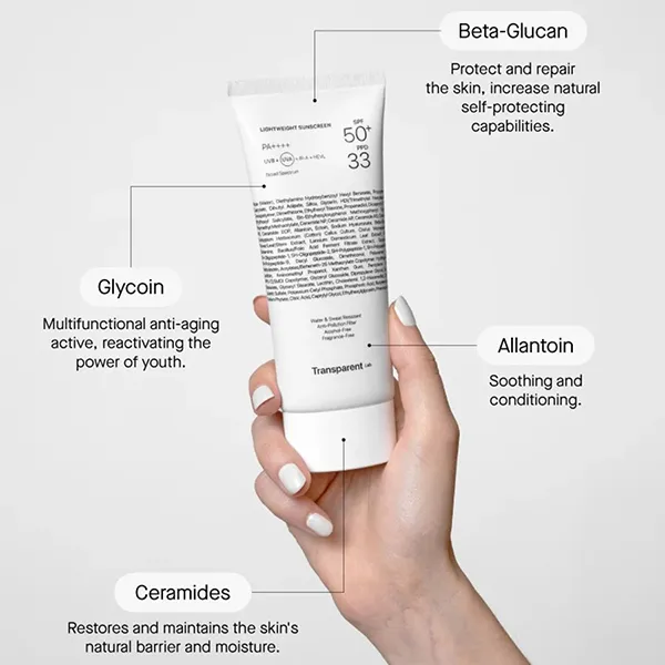 Kem Chống Nắng Niche Beauty Lab Lightweight Sunscreen SPF50+ 100ml