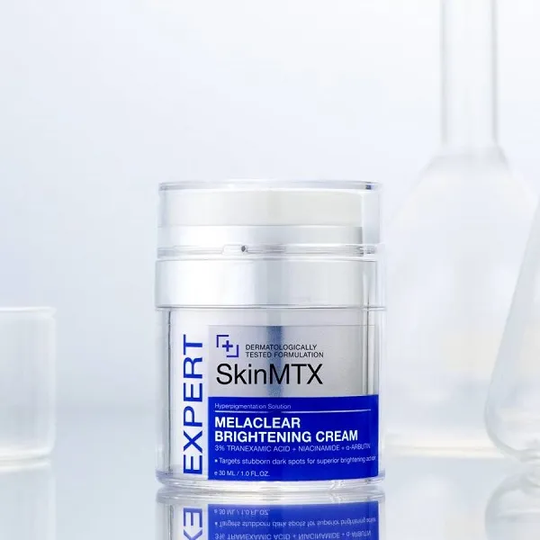 Kem Dưỡng Da Hỗ Trợ Giảm Nám, Làm Sáng Da SkinMTX Melaclear Brightening Cream 30ml