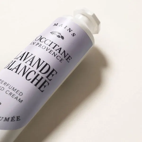 Kem Dưỡng Da Tay L'Occitane White Lavender Hand Cream 30ml