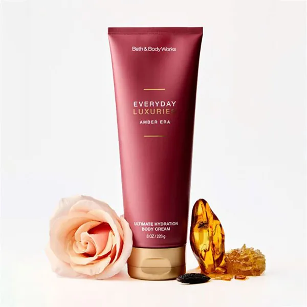 Kem Dưỡng Thể Bath & Body Works Luxuries Ultimate Hydration Body Cream Amber Era 226g