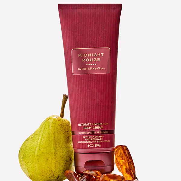 Kem Dưỡng Thể Bath & Body Works Ultimate Hydration Body Cream Midnight Rouge 226g