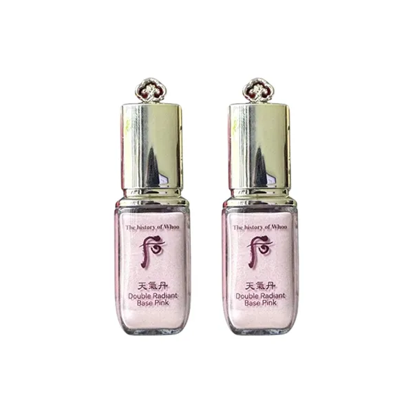 Combo 2 Kem Lót Nâng Tone Da Whoo Double Radiant Base Pink 8ml x2