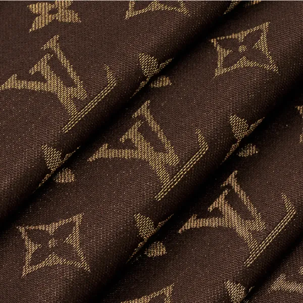 Khăn Choàng Nữ Louis Vuitton LV Monogram Shine M98771 Màu Nâu