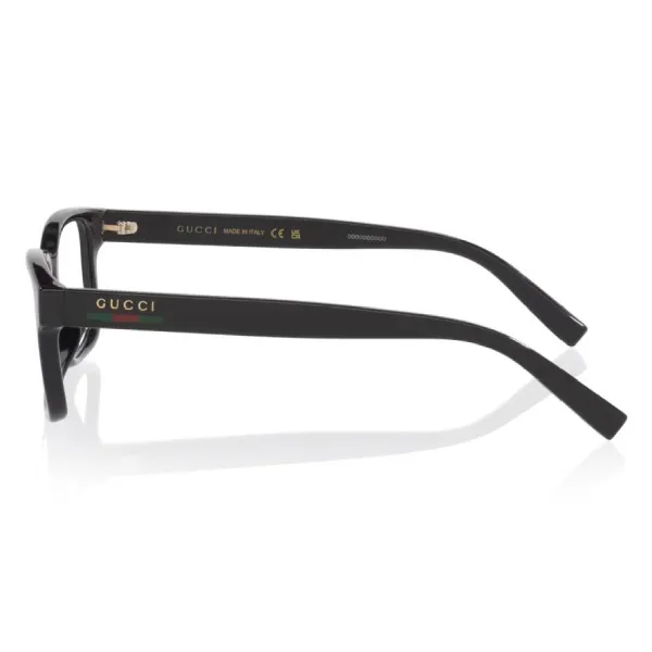 Kính Mắt Cận Nam Gucci Demo Rectangular Men's Eyeglasses GG2107OL 001 54 Màu Đen