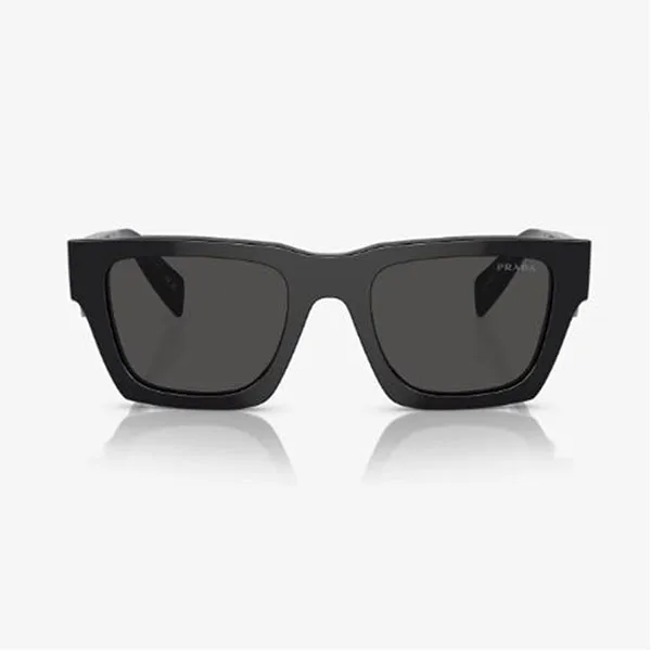 Kính Mát Nam Prada 0PR A06SF 16K08Z Sunglasses Black Dark Grey Màu Đen