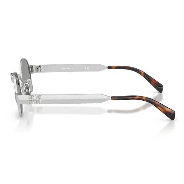 Kính Mát Unisex Miu Miu Sunglasses 0MU B51S 21M50Q Old Silver Grey Màu Xám Bạc
