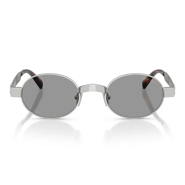 Kính Mát Unisex Miu Miu Sunglasses 0MU B51S 21M50Q Old Silver Grey Màu Xám Bạc