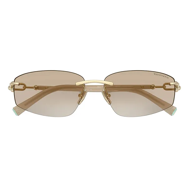 Kính Mát Tiffany & Co. Sunglasses 0TF3114 602111 Màu Xám/Vàng