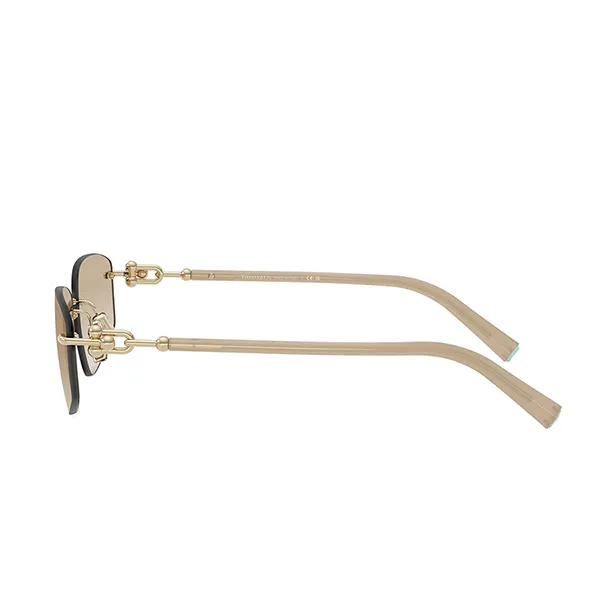 Kính Mát Tiffany & Co. Sunglasses 0TF3114 602111 Màu Xám/Vàng
