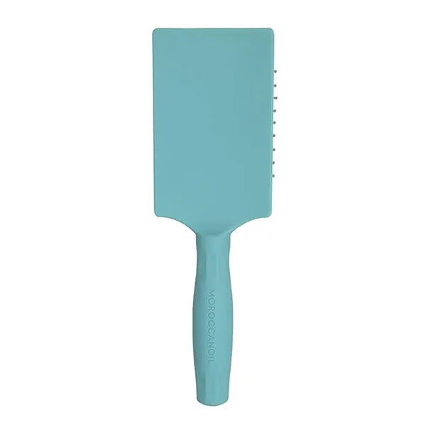 Lược Gỡ Rối Moroccanoil Mini Paddle Brush Màu Xanh
