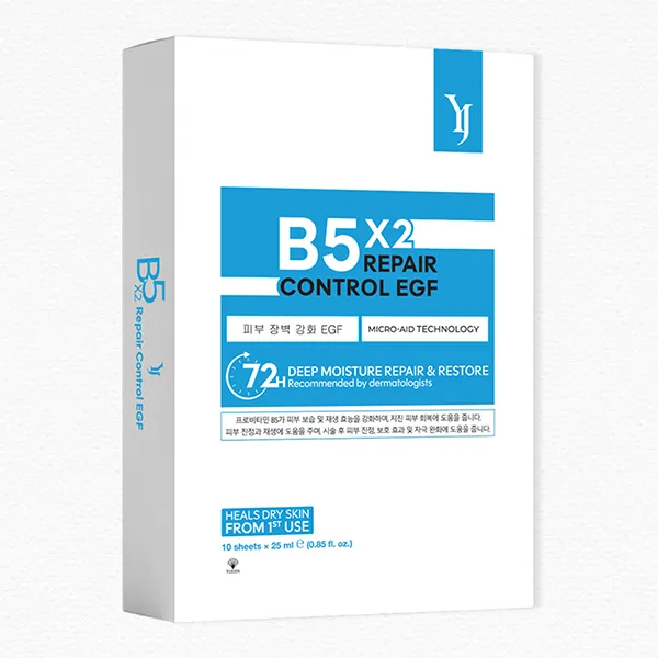 Mặt Nạ Cấp Ẩm Phục Hồi Da B5 Repair Control EGF Mask 10 Miếng