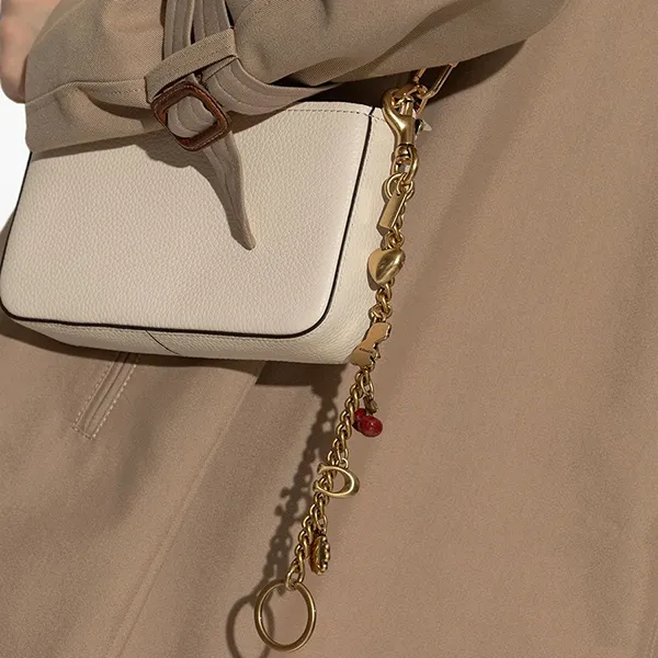 Móc Khóa Coach Charm Elora Keychain Phối Màu
