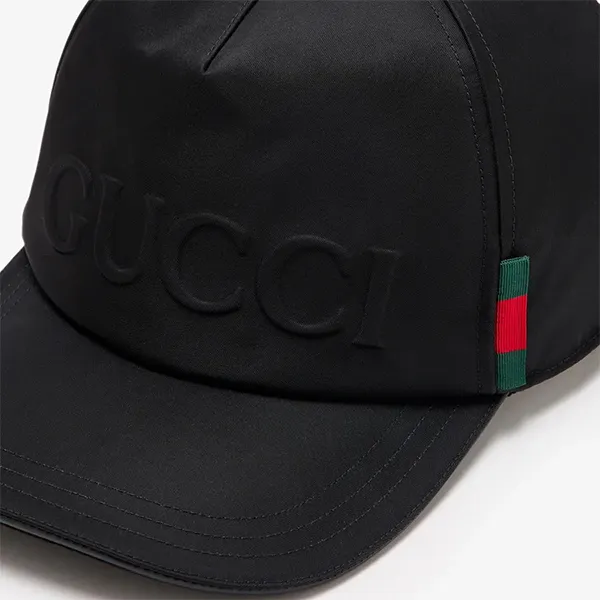 Mũ Gucci Logo Web Baseball Hat 813461 4HBD2 1060 Màu Đen Size M