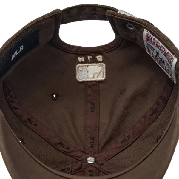 Mũ MLB Rookie Unstructured Ball Cap LA 3ACP7701N-07BRD Màu Nâu