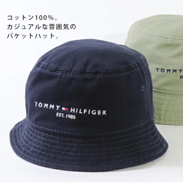 Mũ Tommy Hilfiger Established Bucket Hat 69J5966-410 Màu Xanh Navy