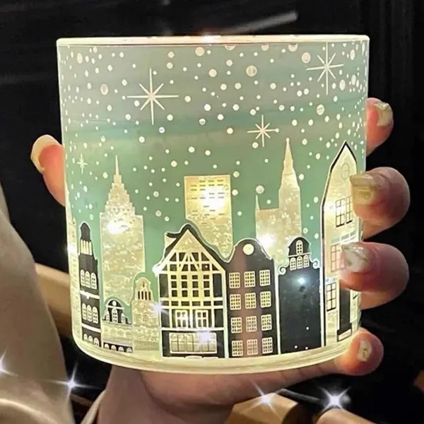 Nến Thơm Tiffany & Co. Christmas Aromatherapy Candle Có Đèn Led