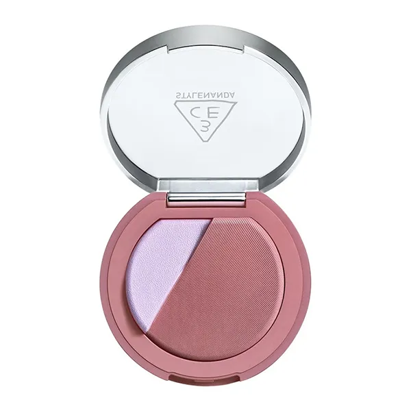 Phấn Má Hồng Kèm Bắt Sáng 3CE Blushlighter What If Màu Hồng Gỗ