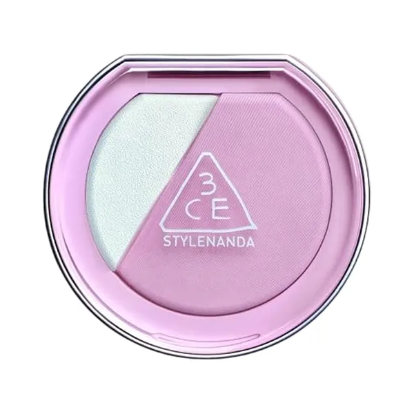 Phấn Má Hồng Kèm Bắt Sáng 3CE Blushlighter What If Màu Hồng Tím