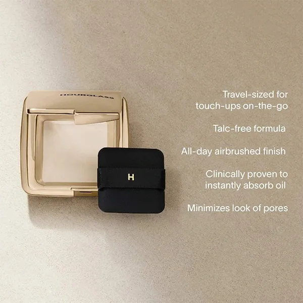 Phấn Phủ Hourglass Mini Vanish Airbrush Pressed Powder Tone Translucent 3g