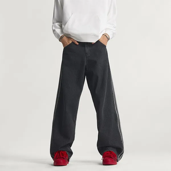 Quần Dài Adidas Denim Firebird Adicolor KD1497 Màu Đen Size 28