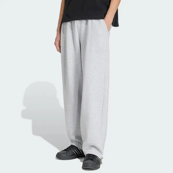 Quần Dài Nam Adidas Grey Soft Lux Straight Leg Pants KS0333 Màu Xám Nhạt Size S