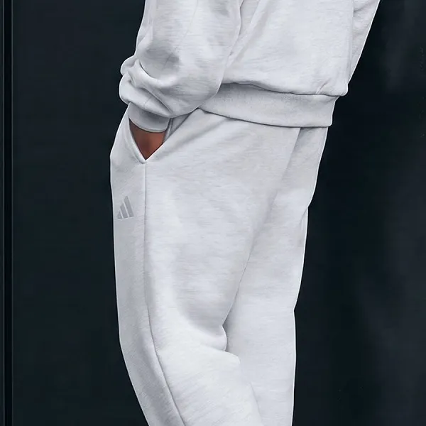 Quần Dài Nam Adidas Grey Soft Lux Straight Leg Pants KS0333 Màu Xám Nhạt Size S