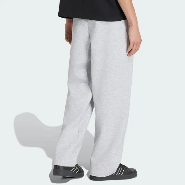 Quần Dài Nam Adidas Grey Soft Lux Straight Leg Pants KS0333 Màu Xám Nhạt Size S