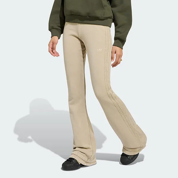 Quần Dài Adidas SST Bootcut Pant KT1915 Màu Nâu Khaki Size S