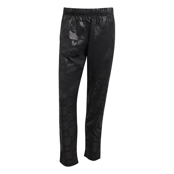 Quần Dài Adidas Standard Fit Track Pants With Monogram Print JY2977 Màu Đen Size XS
