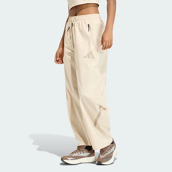 Quần Dài Nữ Adidas Z.N.E. Knitted Pants KD8479 Màu Kem Size 2XS