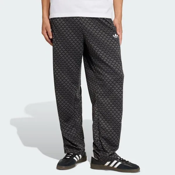 Quần Dài Nam Adidas Firebird Loose Monogram Track Pants KC9159 Màu Đen Size XS