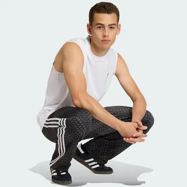 Quần Dài Nam Adidas Firebird Loose Monogram Track Pants KC9159 Màu Đen Size XS