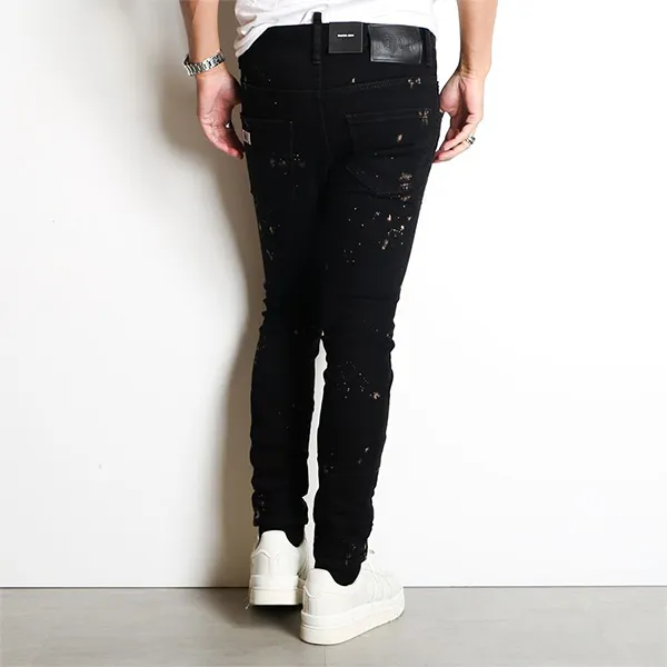 Quần Dài Nam Dsquared2 Icon Black Milky Wash Skater Màu Đen Size 44