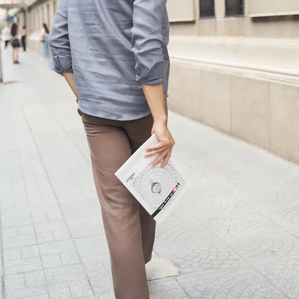 Quần Dài Nam F2 Fashion & Freedom Linen DN10-NB-29 Màu Nâu Size 29