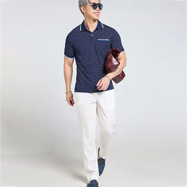Quần Dài Nam F2 Fashion & Freedom Linen Tender Drit DN46-TRANG-S-1024 Màu Trắng Size S