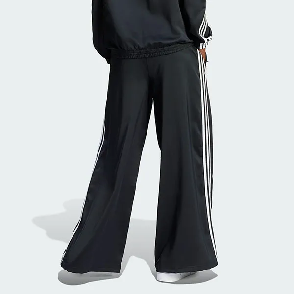 Quần Dài Nữ Adidas Adicolor Wide-Leg Satin Track Pants IU2520 Màu Đen Size 28