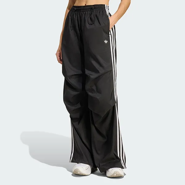 Quần Dài Nữ Adidas Adilenium Season 4 Teamgeist Ruched Track Pants KE9790 Màu Đen Size XS