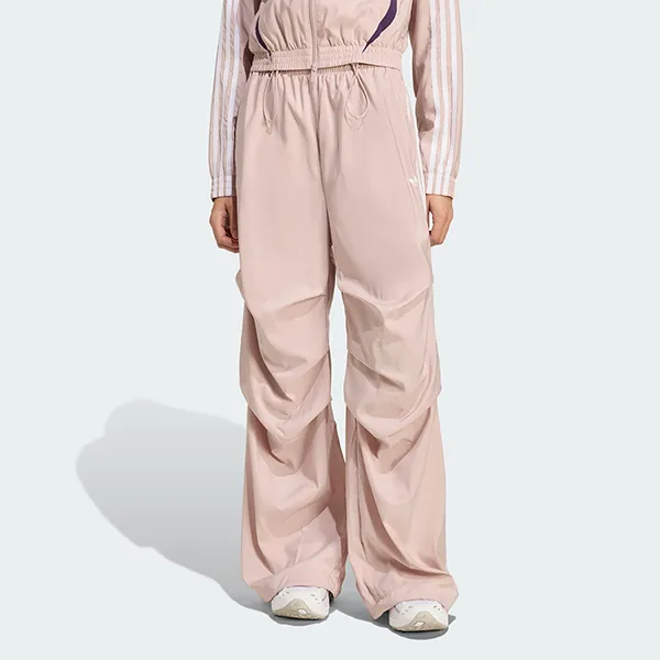 Quần Dài Nữ Adidas Adilenium Season 4 Teamgeist Ruched Track Pants KE9791 Màu Hồng Pastel Size S
