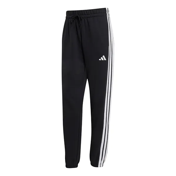 Quần Dài Nữ Adidas Essentials 3-Stripes French Terry Cuffed Pants JD5302 Màu Đen Size XS