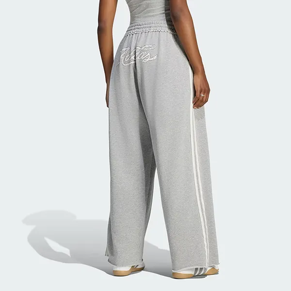 Quần Dài Nữ Adidas Graphic Loose Sweat Pants LE8322 Màu Xám Size XS