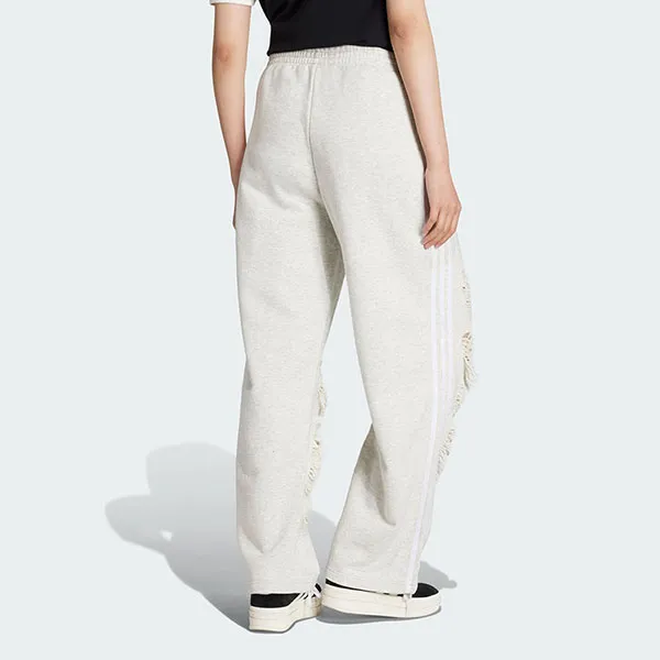Quần Dài Nữ Adidas Originals Distressed Sweatpants KC8822 Màu Xám Trắng Size XS