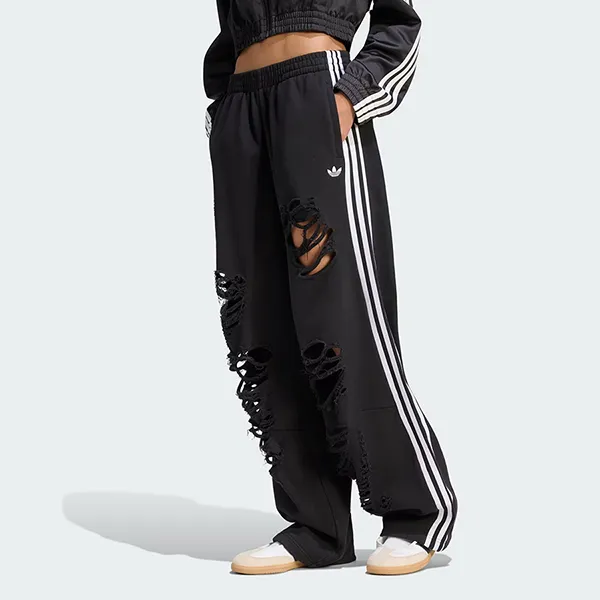Quần Dài Nữ Adidas Originals Distressed Sweatpants KW8254 Màu Đen Size XS